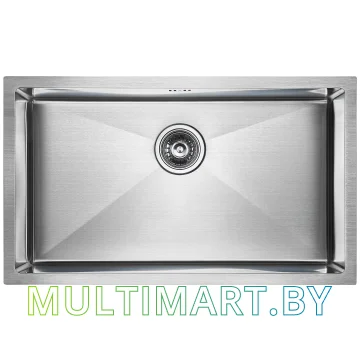 Кухонная мойка Paulmark Valde PM217444-BS (нержавеющая сталь)